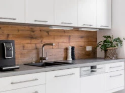 MeineWunschleuchte 2er SET LED Unterbauleuchten Grau Flach Mit 230V Direktanschluss, 34cm Kurz -Heimbeleuchtung Angebote 2er set led unterbauleuchten grau flach mit 230v d 12