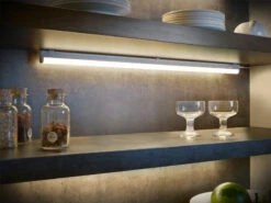 MeineWunschleuchte 2er SET LED Unterbauleuchten Mit Schalter & 230V Direktanschluss, 84cm Lang -Heimbeleuchtung Angebote 2er set led unterbauleuchten mit schalter 230v dir 9