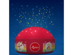 Niermann 2er Set Nachtlichter Rainbow Rabbit Sternprojektor LED-Farbwechsler 3 Farben -Heimbeleuchtung Angebote 2er set nachtlichter rainbow rabbit sternprojektor 5