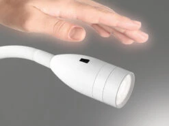 Fischer & Honsel 2in1 LED Wandleuchte & Bettleuchte STEN Weiß Dimmbar, Schwanenhals Leseleuchte -Heimbeleuchtung Angebote 2in1 led wandleuchte bettleuchte sten weiss dimmba 5