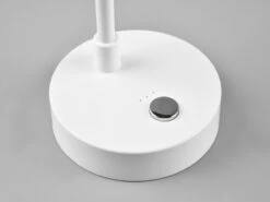Reality Leuchten Akku Tischleuchte LENNY Per USB Aufladbar Sensordimmer Weiß, 28cm -Heimbeleuchtung Angebote akku tischleuchte lenny per usb aufladbar sensordi 6