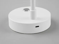 Reality Leuchten Akku Tischleuchte LENNY Per USB Aufladbar Sensordimmer Weiß, 28cm -Heimbeleuchtung Angebote akku tischleuchte lenny per usb aufladbar sensordi 7