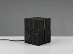 Trio Leuchten Aufklappbare LED Tischleuchte TREASURE Aus Holz Schwarz, Höhe 16cm -Heimbeleuchtung Angebote aufklappbare led tischleuchte treasure aus holz sc 2