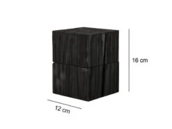 Trio Leuchten Aufklappbare LED Tischleuchte TREASURE Aus Holz Schwarz, Höhe 16cm -Heimbeleuchtung Angebote aufklappbare led tischleuchte treasure aus holz sc 3