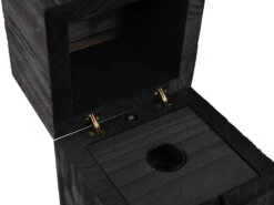 Trio Leuchten Aufklappbare LED Tischleuchte TREASURE Aus Holz Schwarz, Höhe 16cm -Heimbeleuchtung Angebote aufklappbare led tischleuchte treasure aus holz sc 4