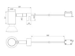 Trio Leuchten Badezimmerlampe LORENZO In Schwarz - Spiegelklemmleuchte Mit Schwenkbarem Spot -Heimbeleuchtung Angebote badezimmerlampe lorenzo in schwarz spiegelklemmleu 7