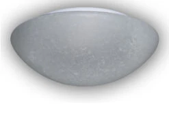 Niermann Deckenleuchte / Deckenschale Rund, Glas PERGAMENT Ø 35cm