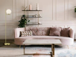 Trio Leuchten Design Stehleuchte PURE In Messing Matt Mit Lampenschirm Kugel Opalglas -Heimbeleuchtung Angebote design stehleuchte pure in messing matt mit lampen 5