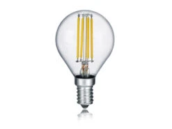 Trio Leuchten E14 Filament LED, 4 Watt, 470 Lumen, Warmweiß, Ø4,5cm, Nicht Dimmbar