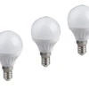Trio Leuchten E14 LED 3 Stk. - 5 Watt, 400 Lumen, 3000 Kelvin Warmweiß, Ø4,5cm - Nicht Dimmbar