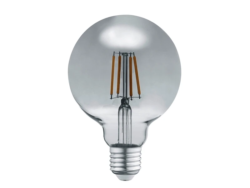 Trio Leuchten E27 Filament LED - 6 Watt, 190 Lumen, 1800K Warmweiß, Ø9,5cm - Nicht Dimmbar 1 Trio Leuchten E27 Filament LED - 6 Watt, 190 Lumen, 1800K Warmweiß, Ø9,5cm - Nicht Dimmbar