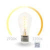 Perel E27 LED WIFI, 6,5 Watt 555 Lumen, 2200-2700 Kelvin, Ø6,4cm, Per App Steuerbar