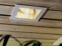 Konstsmide Elegante Deckeneinbauleuchte Edelstahl Gebürstet E27, 27 X 27 Cm -Heimbeleuchtung Angebote elegante deckeneinbauleuchte edelstahl gebuerstet 1 2