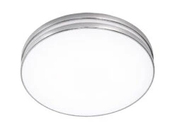 Heimbeleuchtung Angebote 15 Trio Leuchten Elegante Schlichte LED Badleuchte APART, Chrom, Acryl Weiß, Ø 41 Cm