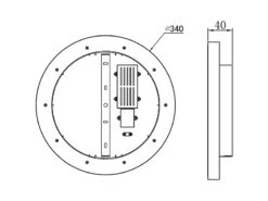 Reality Leuchten Flache LED Deckenleuchte CARUS Ø34cm Leuchtflächen Getrennt Schaltbar Schwarz -Heimbeleuchtung Angebote flache led deckenleuchte carus 34cm leuchtflaechen 6