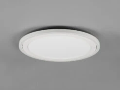 Reality Leuchten Flache LED Deckenleuchte CARUS Ø44cm Leuchtflächen Getrennt Schaltbar Weiß -Heimbeleuchtung Angebote flache led deckenleuchte carus 44cm leuchtflaechen 3