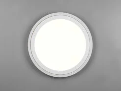 Reality Leuchten Flache LED Deckenleuchte CARUS Ø44cm Leuchtflächen Getrennt Schaltbar Weiß -Heimbeleuchtung Angebote flache led deckenleuchte carus 44cm leuchtflaechen 7