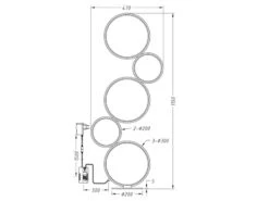Trio Leuchten Flache LED RONDO Ringleuchte Stehlampe Mit Fußschalter Aus Metall In Weiß Matt -Heimbeleuchtung Angebote flache led rondo ringleuchte stehlampe mit fusssch 9