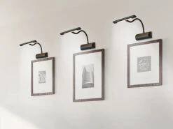 Trio Leuchten Flexible LED Bilderleuchte CURTIS, Wandleuchte Mit Drehdimmer, Schwarz -Heimbeleuchtung Angebote flexible led bilderleuchte curtis wandleuchte mit 1 4