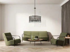 KICHLER Großer Kronleuchter PIPER 6-flammig Mit Filigranem Kristall Glas Braun, Ø 61,6cm -Heimbeleuchtung Angebote grosser kronleuchter piper 6 flammig mit filigrane 7