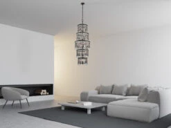 KICHLER Großer Kronleuchter PIPER Mit Filigranem Kristall Glas, Braun, Bis 3,75cm Lang -Heimbeleuchtung Angebote grosser kronleuchter piper mit filigranem kristall 5