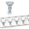 Reality Leuchten GU10 LED 5er SET, 3 Watt 250 Lumen 3000 Kelvin Warmweiß, Ø5cm - Nicht Dimmbar