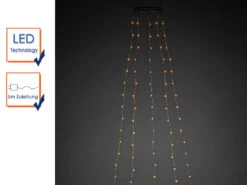 Konstsmide Hängende LED Christbaum Lichterkette 180 Bernsteinfarbene LED´s - "Baummantel" 9 Konstsmide Hängende LED Christbaum Lichterkette 180 Bernsteinfarbene LED´s - "Baummantel" -Heimbeleuchtung Angebote haengende led christbaum lichterkette 180 bernstei 2