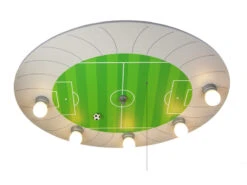 Niermann Kinder Deckenleuchte Fußball-Stadion Mit Zugschalter Für LED-Schlummerlicht
