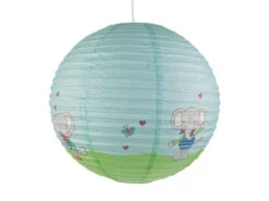 Niermann Kinder Papierlampe Lolo Lombardo Lampenschirm Ø40cm Pendelleuchte Mit Aufhängung