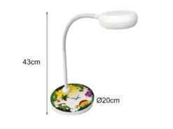 Niermann Kinder Schreibtischlampe DINO Mit Flexarm Zum Lesen, Höhe 43cm -Heimbeleuchtung Angebote kinder schreibtischlampe dino mit flexarm zum lese 3