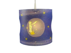 Niermann Kinderzimmer Deckenleuchte Lampenschirm Drehend Motiv Kleiner Prinz Mit LED