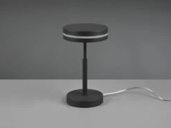 Trio Leuchten Kleine LED Tischleuchte FRANKLIN Rund Höhe 25cm, Anthrazit -Heimbeleuchtung Angebote kleine led tischleuchte franklin rund hoehe 25cm a 4