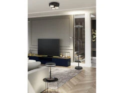 Trio Leuchten Kleine LED Tischleuchte FRANKLIN Rund Höhe 25cm, Anthrazit -Heimbeleuchtung Angebote kleine led tischleuchte franklin rund hoehe 25cm a 7