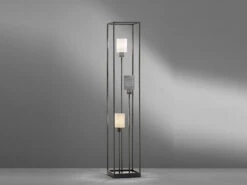 Fischer & Honsel Kleine Stehlampe ISKO 3flammig Stoffschirme Mehrfarbig - Höhe 120cm -Heimbeleuchtung Angebote kleine stehlampe isko 3flammig stoffschirme mehrfa 2