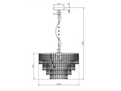 Reality Leuchten Kronleuchter ORIENT Chrom Mit Kristall Behang Aus Acryl, Ø42cm 10 Reality Leuchten Kronleuchter ORIENT Chrom Mit Kristall Behang Aus Acryl, Ø42cm -Heimbeleuchtung Angebote kronleuchter orient chrom mit kristall behang aus 1 4