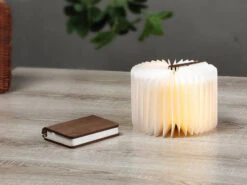 GAO LED Akku Dekoleuchte Im Buchdesign, Faltbar Per USB Aufladbar