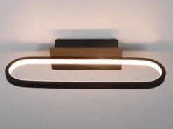 Trio Leuchten LED Badezimmer Wandleuchte GIANNI In Schwarz, Breite 40cm - Spiegelleuchte 14 Trio Leuchten LED Badezimmer Wandleuchte GIANNI In Schwarz, Breite 40cm - Spiegelleuchte -Heimbeleuchtung Angebote led badezimmer wandleuchte gianni in schwarz breit 4