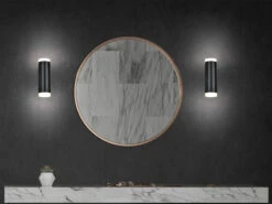 Trio Leuchten LED Badezimmer Wandleuchte RAY Up And Down In Schwarz 16,6cm - Spiegelleuchte -Heimbeleuchtung Angebote led badezimmer wandleuchte ray up and down in schw 5