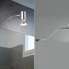 Trio Leuchten LED Badezimmerlampe In Chrom Für Spiegelschrank Mit Schwenkbarem Spot