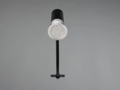 Trio Leuchten LED Badezimmerlampe In Schwarz Für Spiegelschrank Mit Schwenkbarem Spot -Heimbeleuchtung Angebote led badezimmerlampe in schwarz fuer spiegelschrank 6