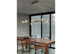 Trio Leuchten LED Balkenpendelleuchte Mehrflammig In Schwarz Matt & Bronze -Heimbeleuchtung Angebote led balkenpendelleuchte mehrflammig in schwarz mat 2