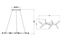 Trio Leuchten LED Balkenpendelleuchte Mehrflammig In Schwarz Matt & Bronze -Heimbeleuchtung Angebote led balkenpendelleuchte mehrflammig in schwarz mat 5