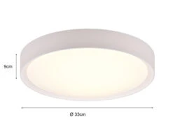 Trio Leuchten LED Deckenleuchte 2er Set In Weiß Ø 33cm, IP44 - Badlampen 11 Trio Leuchten LED Deckenleuchte 2er Set In Weiß Ø 33cm, IP44 - Badlampen -Heimbeleuchtung Angebote led deckenleuchte 2er set in weiss 33cm ip44 badla 3