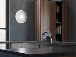 Trio Leuchten LED Deckenleuchte 2er Set Silber Chrom Ø 30cm Mit Switch Dimmer, IP44 -Heimbeleuchtung Angebote led deckenleuchte 2er set silber chrom 30cm mit sw 6