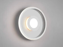 Trio Leuchten LED Deckenleuchte 2er Set Silber Chrom Ø 30cm Mit Switch Dimmer, IP44 -Heimbeleuchtung Angebote led deckenleuchte 2er set silber chrom 30cm mit sw 7