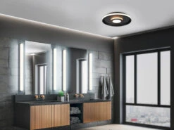 Trio Leuchten LED Deckenleuchte ASCARI, Rund, Schwarz Matt, Ø 40cm, Dimmbar, IP44 12 Trio Leuchten LED Deckenleuchte ASCARI, Rund, Schwarz Matt, Ø 40cm, Dimmbar, IP44 -Heimbeleuchtung Angebote led deckenleuchte ascari rund schwarz matt 40cm di 4