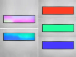 Reality Leuchten LED Deckenleuchte BETA Mit Fernbedienung Und RGBW Farbwechsler, Breite 119cm -Heimbeleuchtung Angebote led deckenleuchte beta mit fernbedienung und rgbw 1 5