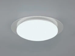 Trio Leuchten LED Deckenleuchte FRODENO Fernbedienung Dimmbar Sternenhimmel Farbwechsel Ø35cm -Heimbeleuchtung Angebote led deckenleuchte frodeno fernbedienung dimmbar st 2