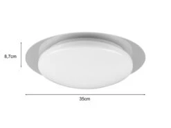 Trio Leuchten LED Deckenleuchte FRODENO Fernbedienung Dimmbar Sternenhimmel Farbwechsel Ø35cm -Heimbeleuchtung Angebote led deckenleuchte frodeno fernbedienung dimmbar st 3