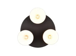 MeineWunschleuchte LED Deckenleuchte Mit 3 Metall Lampenschirmen Multicolor Ø 37cm -Heimbeleuchtung Angebote led deckenleuchte mit 3 metall lampenschirmen mult 5